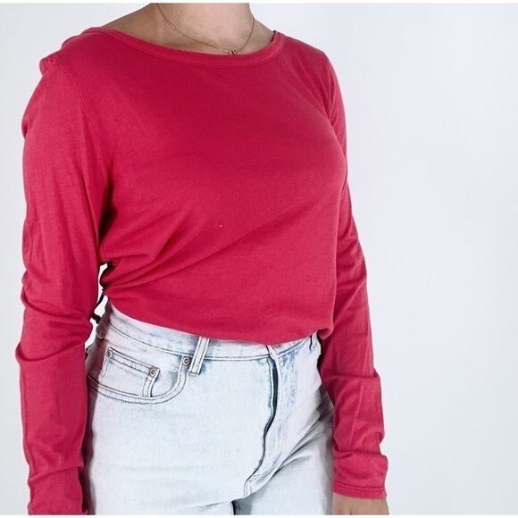 NWT Splendid Scoop Neck Open Back Pink Top - Picture 2 of 5